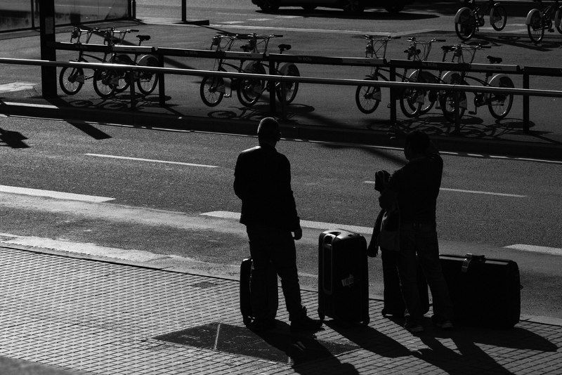 Barcelona, Black and white, City, Monochrome touristas фото превью