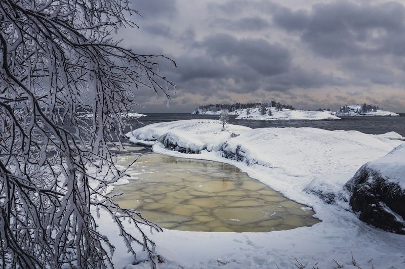 Зимняя Ладога фото превью