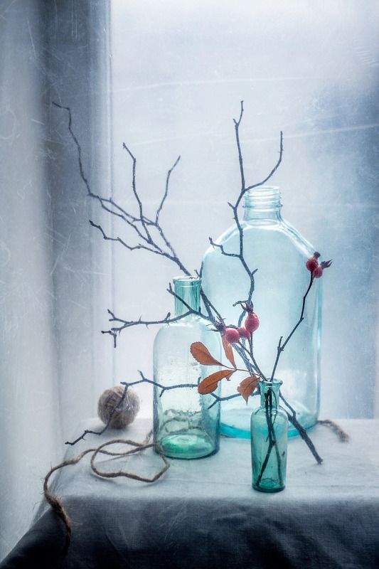 На зимнем окне фото превью