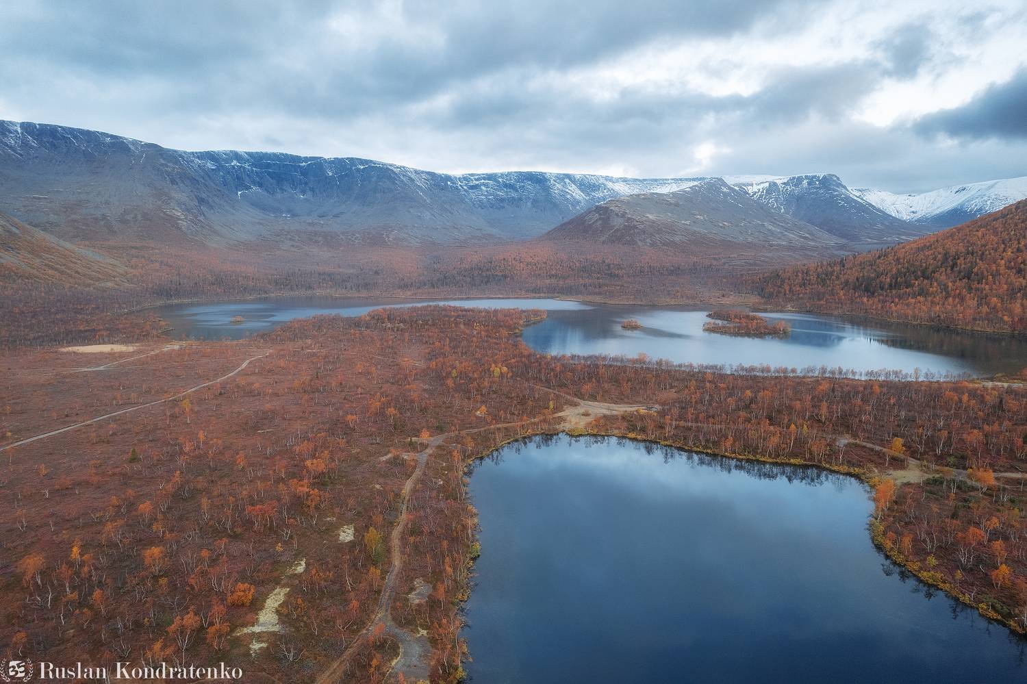 хибины, осень, озеро, кольский полуостров, горы, кольский, Кондратенко Руслан