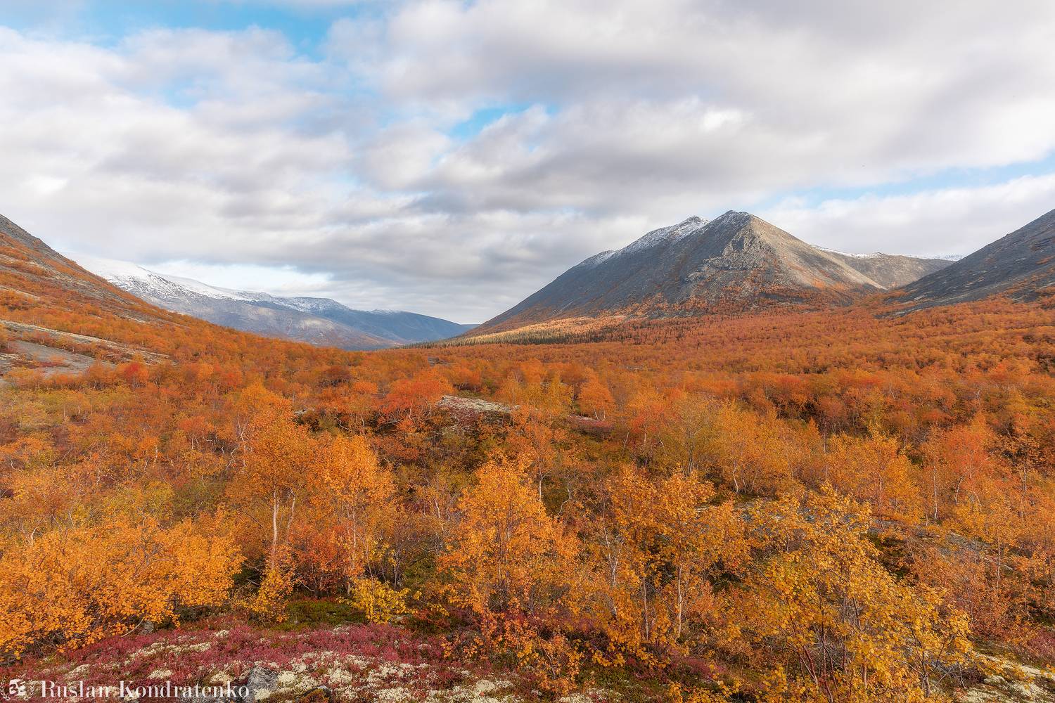 хибины, осень, озеро, кольский полуостров, горы, кольский, Кондратенко Руслан