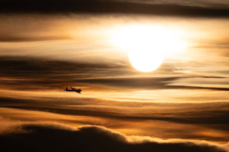 Ил-38. Закат фото превью