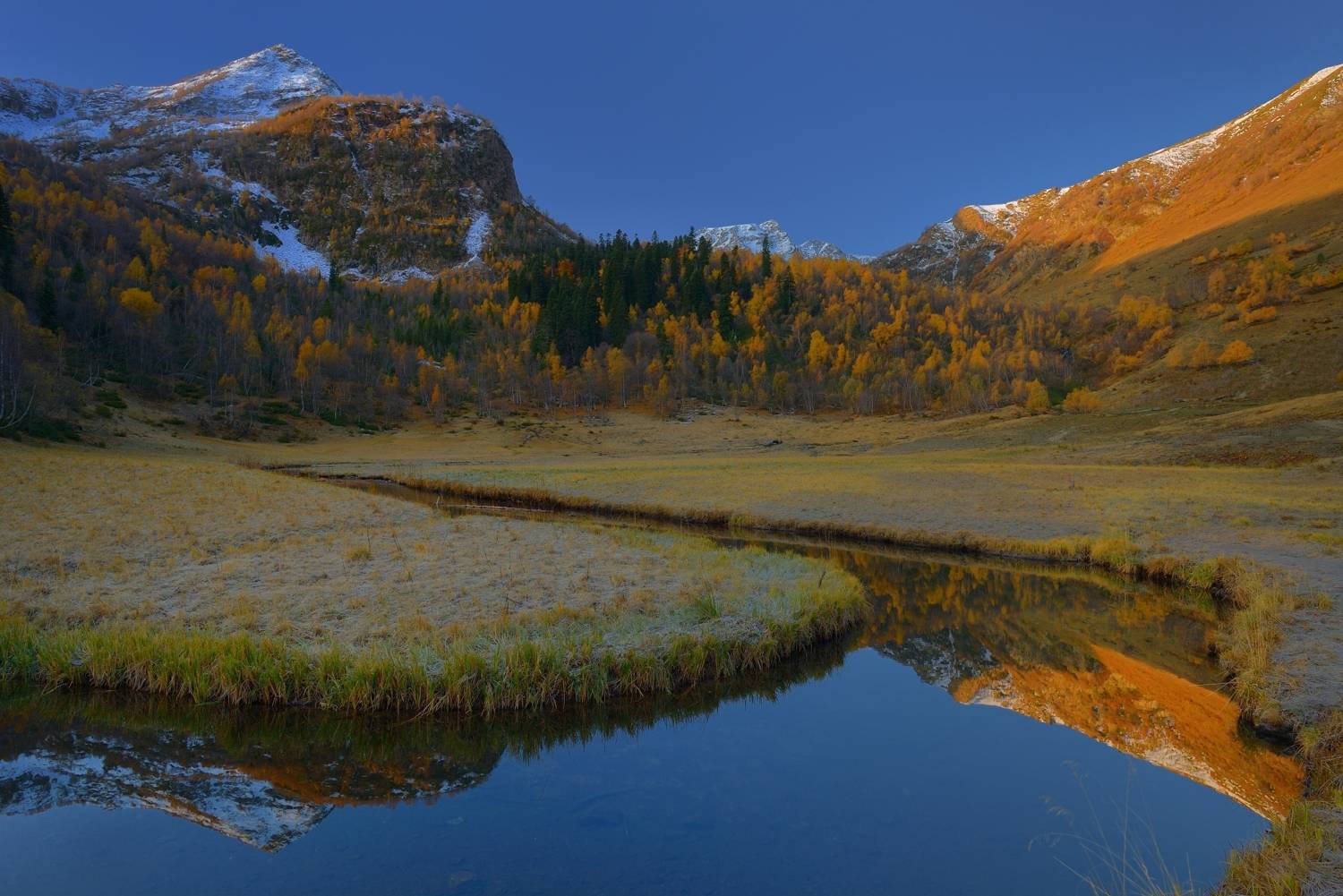 горы осень архыз, Александр Жарников