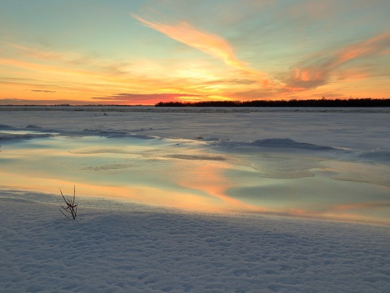 Январский вечер... фото превью
