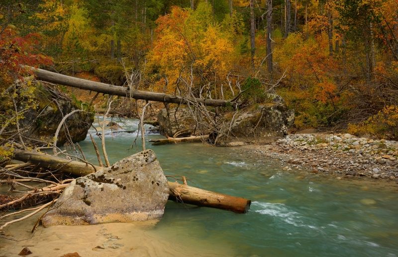 Осень в Узунколе фото превью