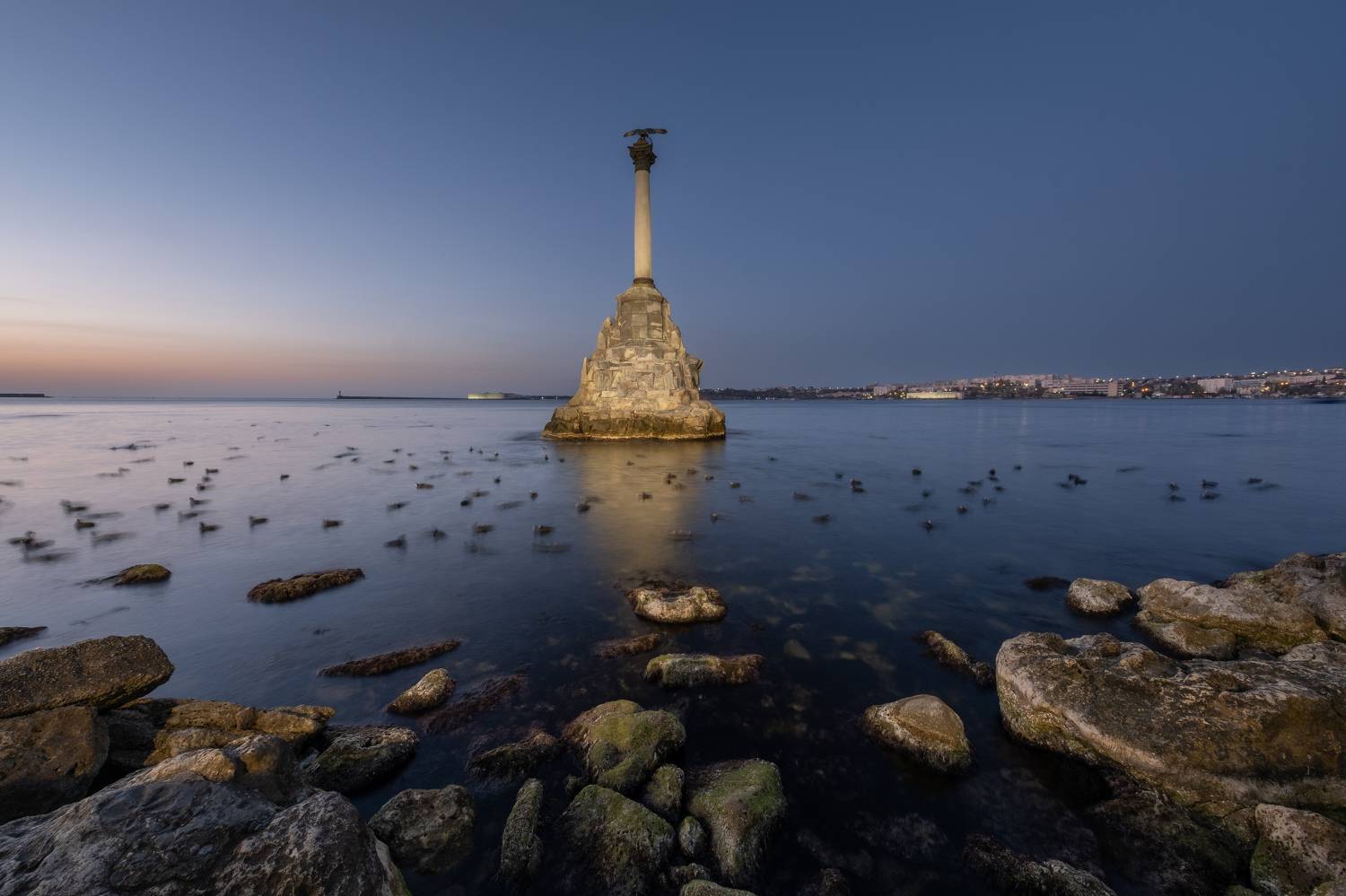 севастополь, закат, море, крым, Павел