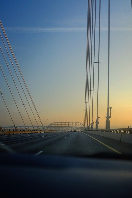 спб, санкт-петербург, зсд, мост, геометрия, линии, закат, урбанистика, движение, контраст, раимун, алексей, атмосфера Изыски линий ЗСД фото превью