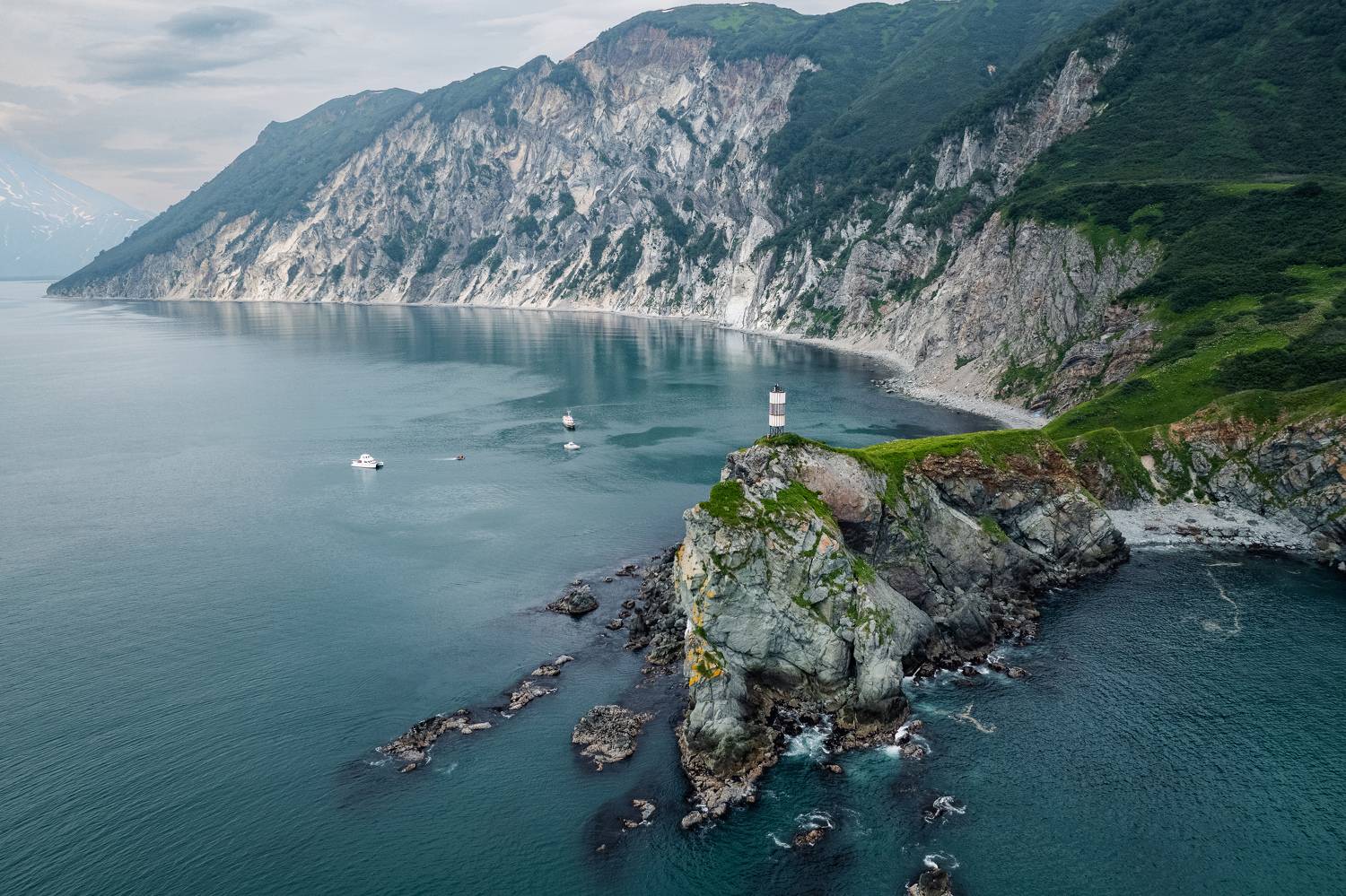 камчатка, маяк, мыс зеленый, маяки камчатки, камчатский край, аэросъемка, петропавловск-камчатский, Антон Блохин