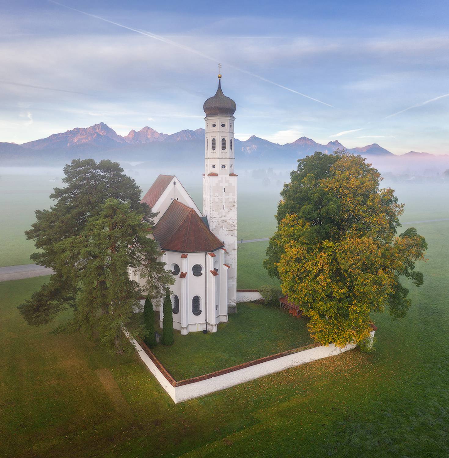 germany, bavaria, st. coloman church, schwangau, Alex Yurko