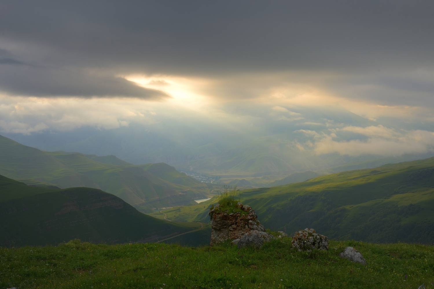 горы лето кавказ, Александр Жарников