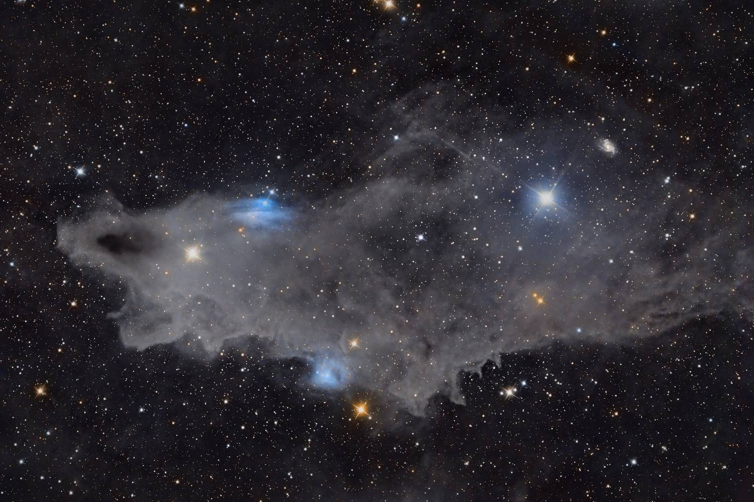 ночь, звезды, туманность, телескоп, млечный путь, Поляков Алексей