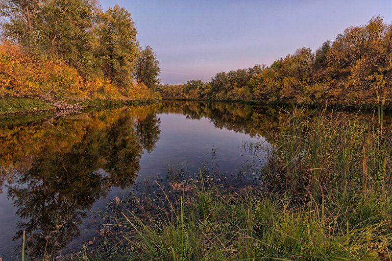 осень, ерик, вечер Осенний Булгаков фото превью