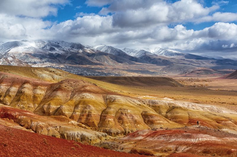 Алтай, Россия, марсианские горы Кызыл-чин фото превью