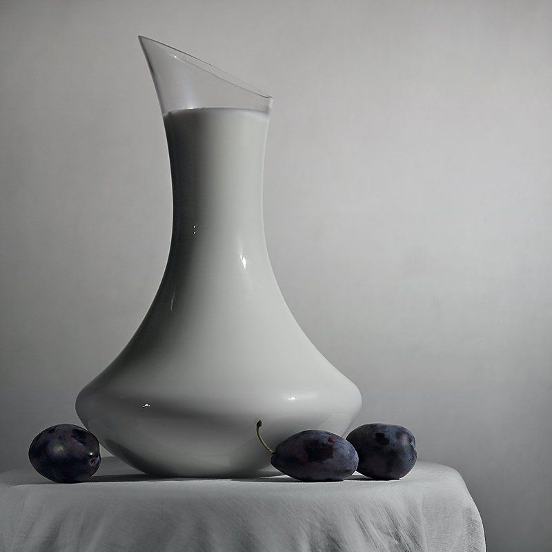 still life, white, белое, ваза, кувшин, молоко, натюрморт Still Life фото превью