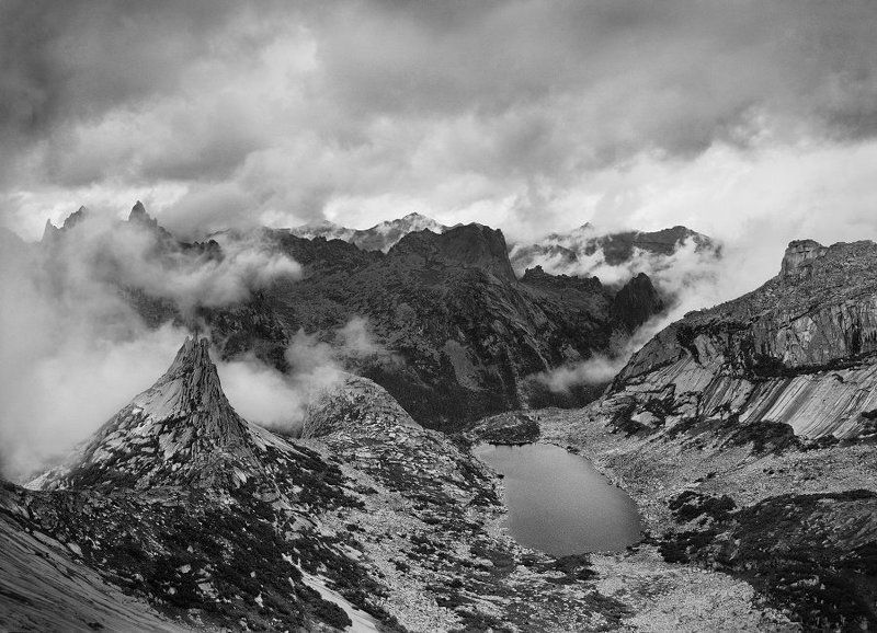 Горы, Кодак, Облака, Пейзаж, Пентакс, Пленка, Средний формат *** фото превью