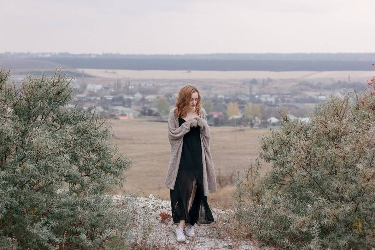 Девушка портрет пейзаж цвет фото canon 550D 50 1,8, Меркулов Антон