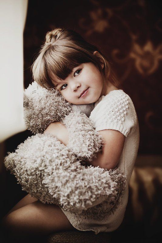 портрет,ребенок,мишка *** фото превью