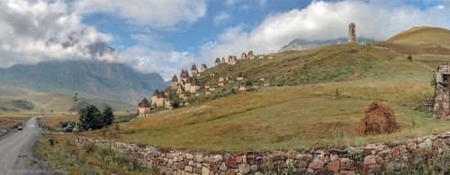 Даргавс. Кавказ. Осетия.
