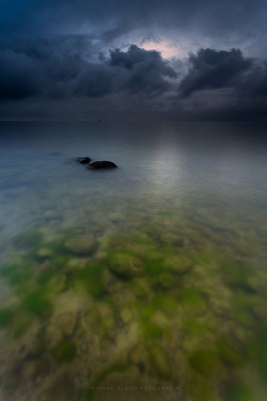 балтийское море, гдыня, польша, baltic sea, poland, gdynia Пасмурный день фото превью