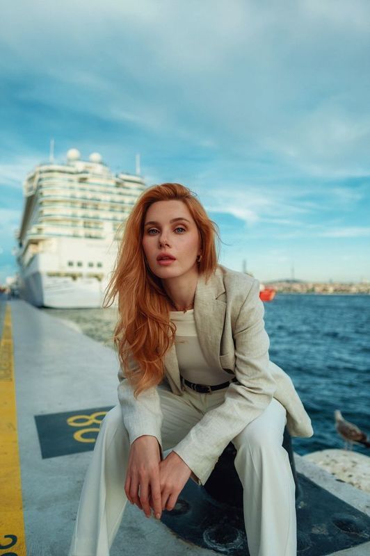 portrait, beautiful, face, pretty, woman, ginger, red, natural, light, fuji, fujifilm, sigma, 16mm, 24mm, art, daylight, beauty  фото превью