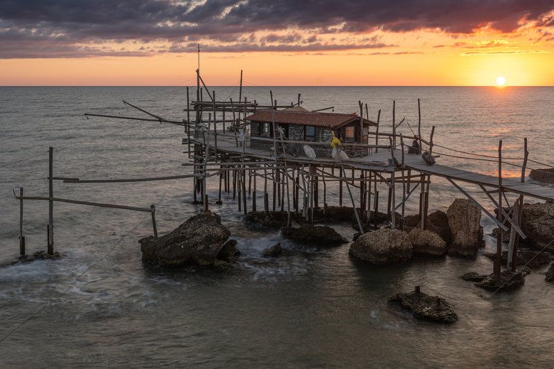 #abruzzo, #italy, #sunrise, #sea Начало нового дня фото превью