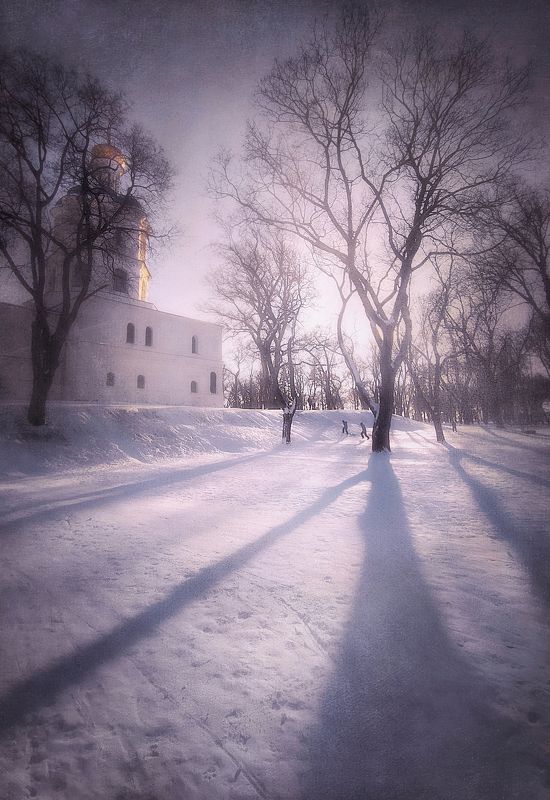 Зимний свет фото превью