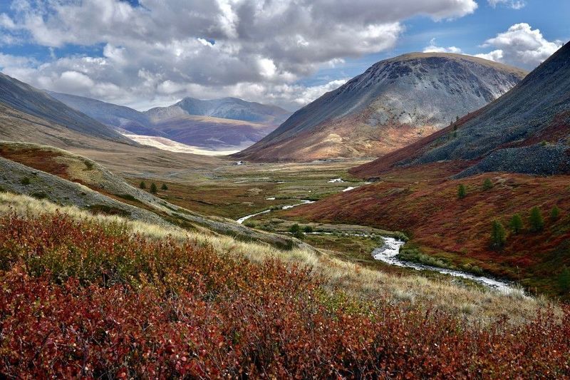 Алтай. Осень. Возвращаясь из Джазатора. фото превью