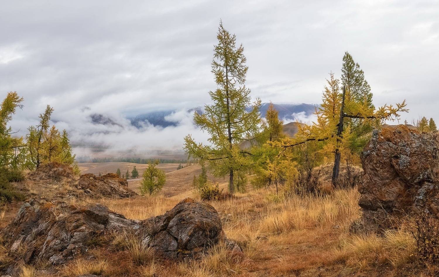 северо-чуйский хребет, республика алтай, осень, непогода, Фомина Марина