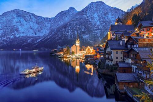 Халльштатт  Хальштатт Гальштат Австрия. Hallstatt Austria