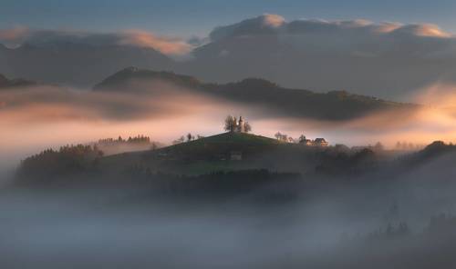 foggy waves