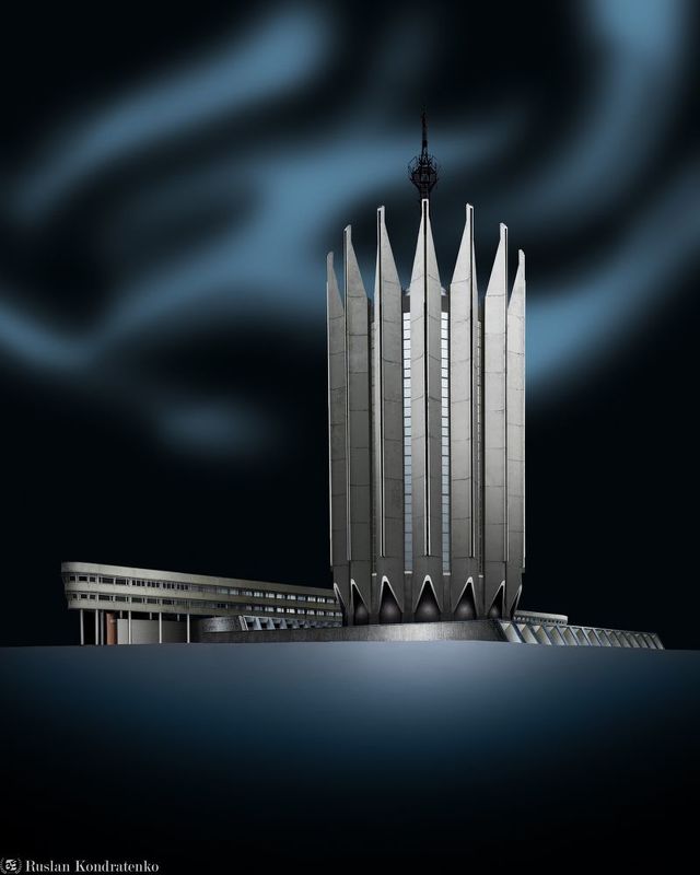 fine art, fineart, файн арт, fine art architecture, санкт-петербург, цнии ртк Башня ЦНИИ РТК фото превью
