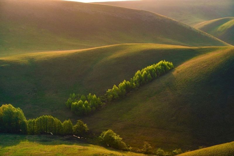 Долгие горы Рассвет фото превью