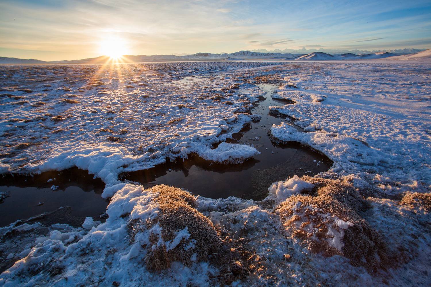 туз коль, зима, казахстан, Andrey Shishkalov