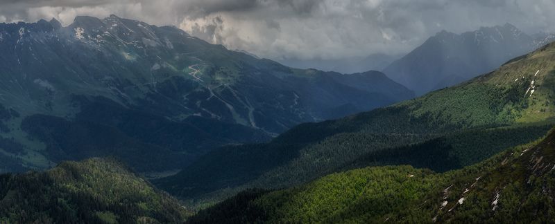 архыз, дуккинские, кавказ, кчр По дороге к дуккинским озерам фото превью