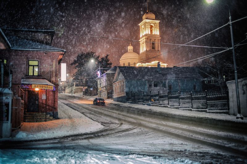 Серпухов в ожидании Рождества. фото превью