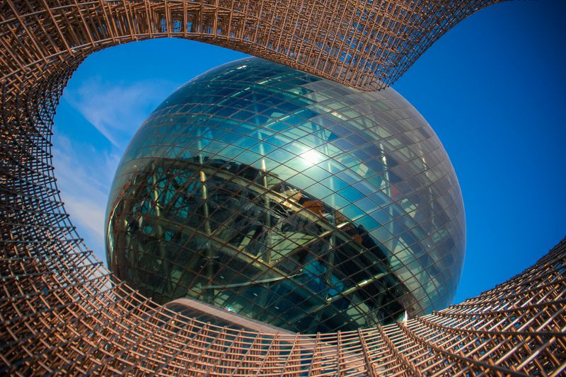 архитектура, здание, симметрия Архитектура города Астана фото превью