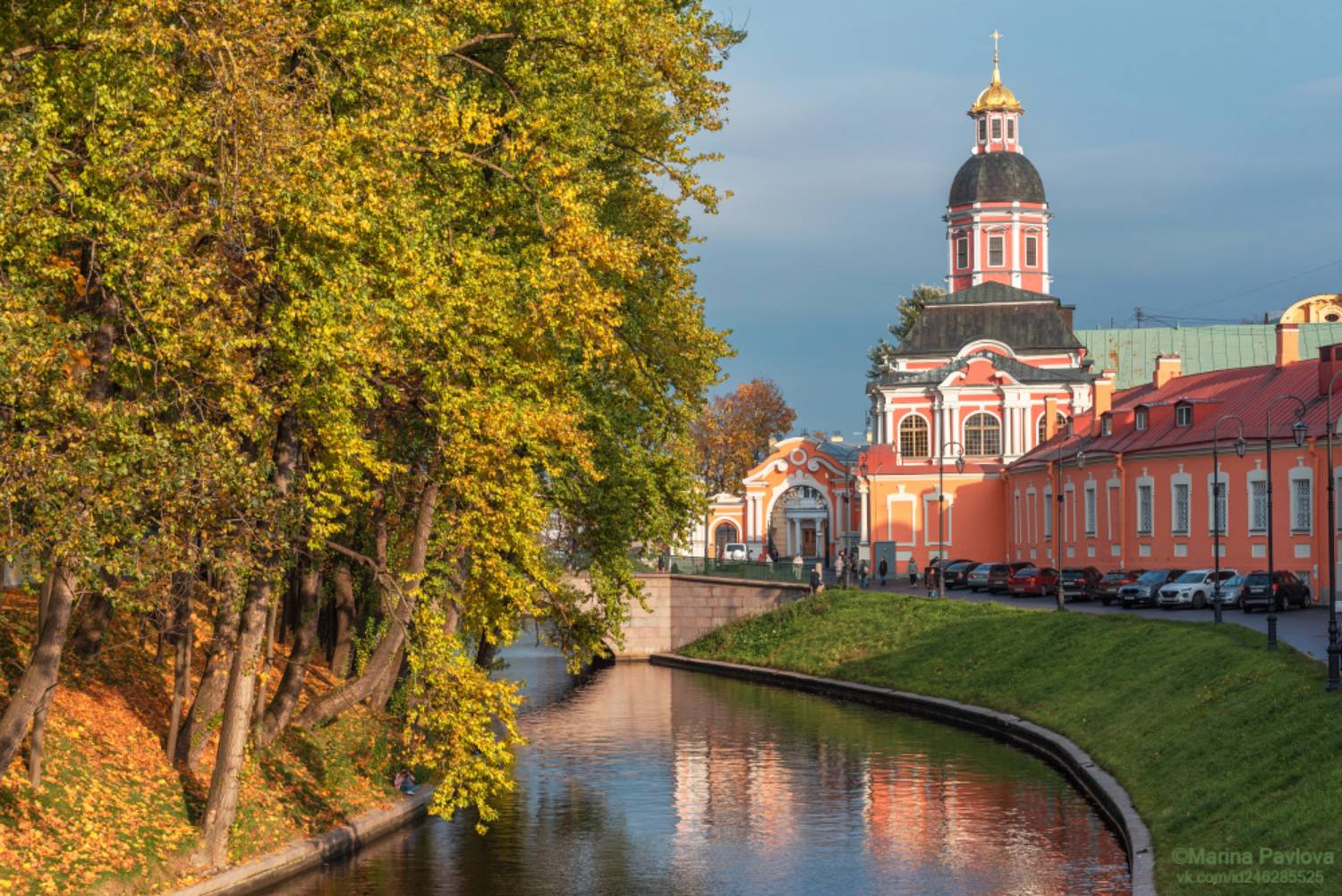 город, архитектура, санкт-петербург, свято-троицкая александро - невская лавра, река монастырка, храм, церковь, река монастырка, городской  пейзаж, церковь в честь благовещения пресвятой богородицы и святого благоверного великого князя александра невского, Павлова Марина