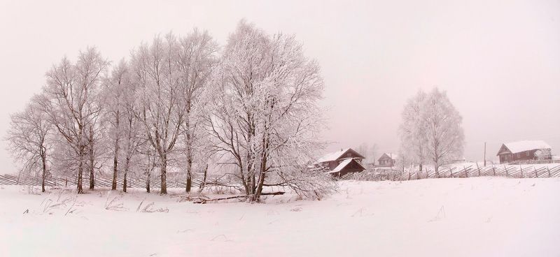 Геометрия Пасмурной Вепсской Зимы фото превью