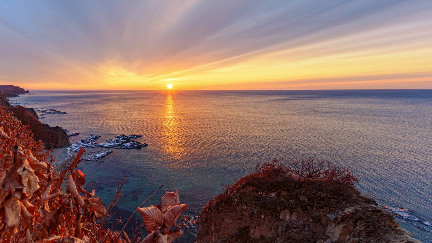 море, лед, зима, 2лангоу,  GeorgyPrimoretz