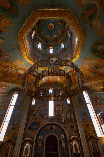 Роспись храма Александра Невского.