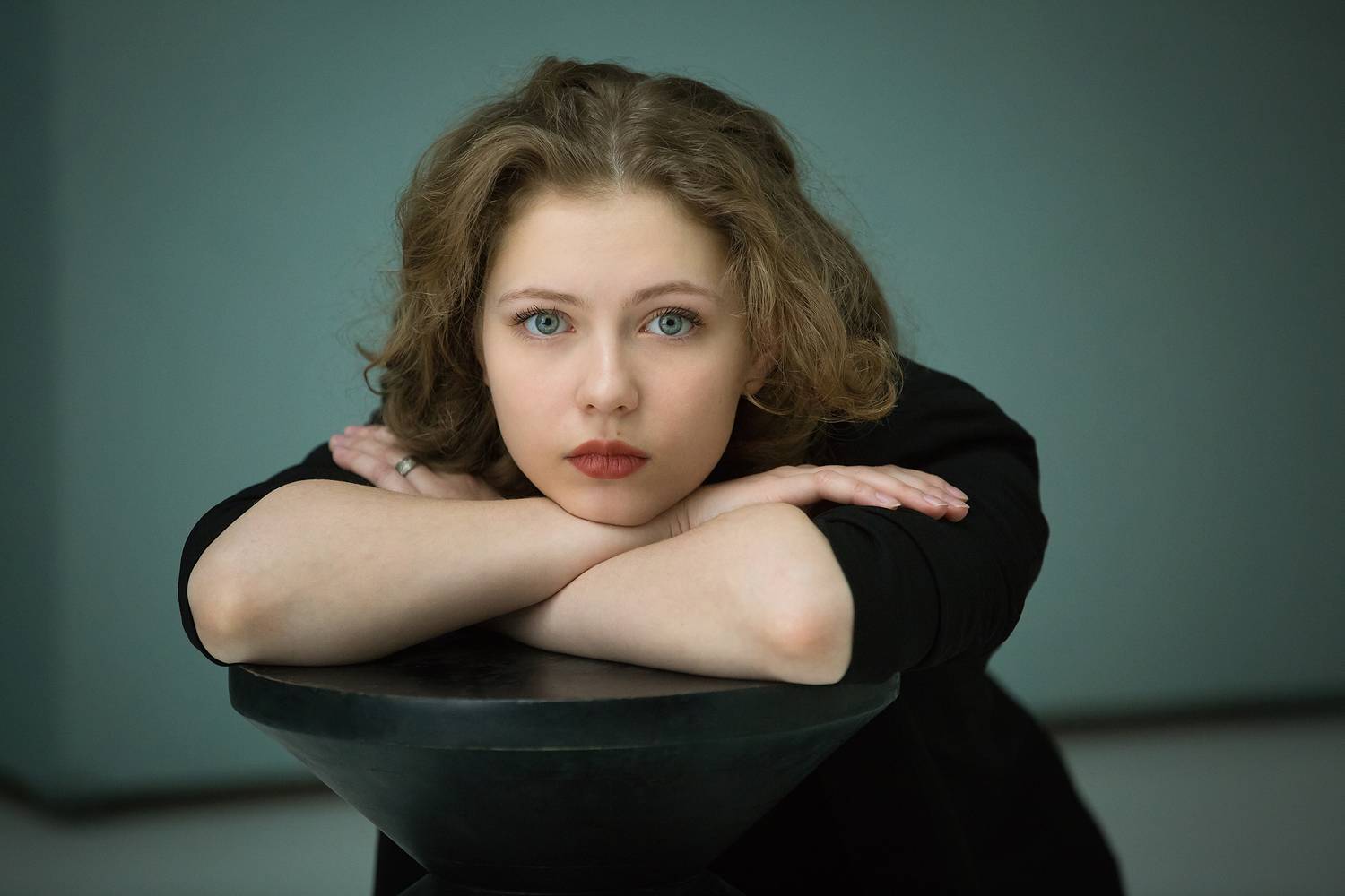 портрет, девушка, Алексей Назаров