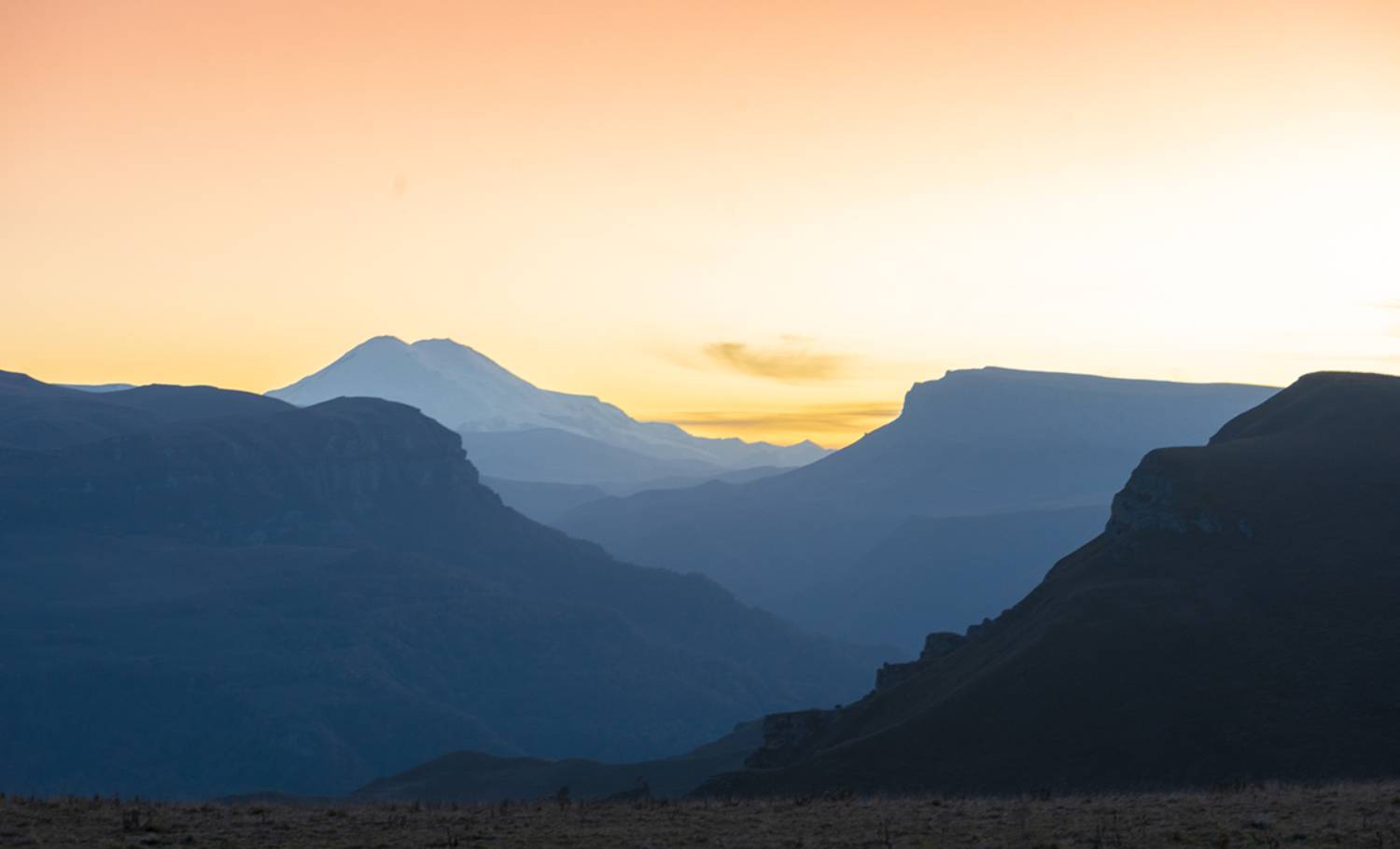 Эльбрус горы закат, Anatoly