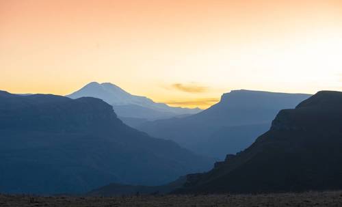 По дороге с плато Канжол