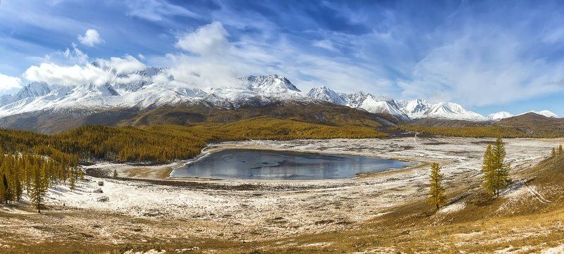 Алтай, Караколь, осень Озеро Караколь фото превью