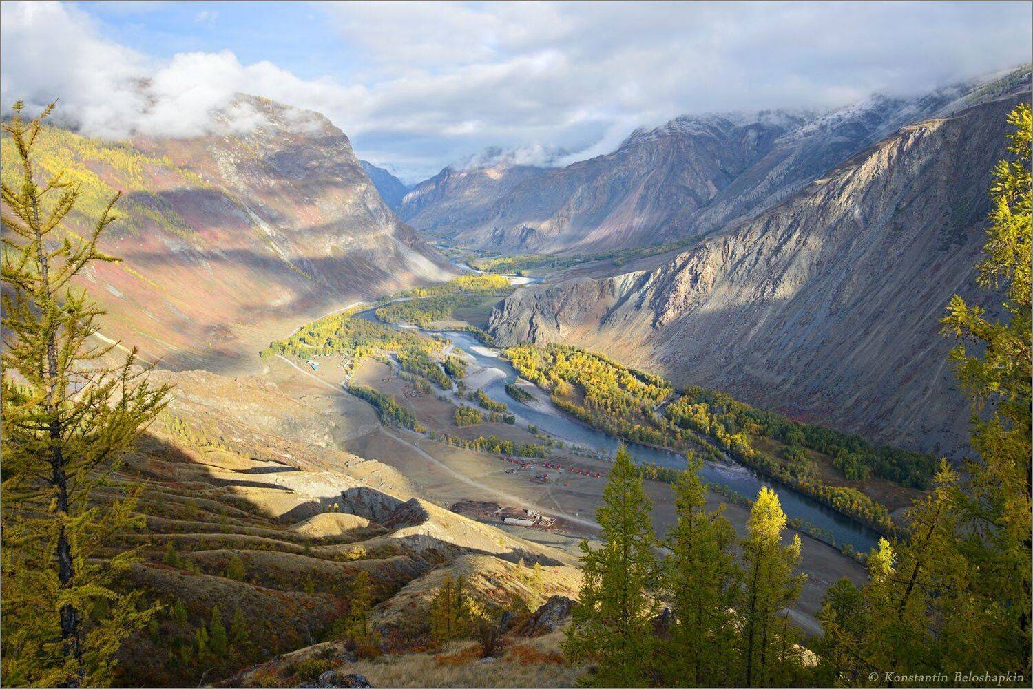 алтай, каньон, каньон чулышмана, константин белошапкин, осень, чулышман, Константин Белошапкин