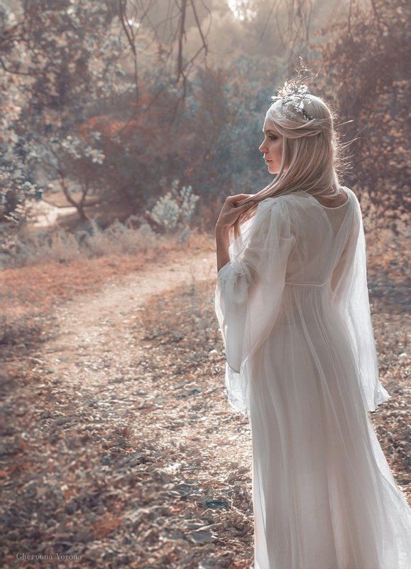 эльф, лес, осень Эльф фото превью