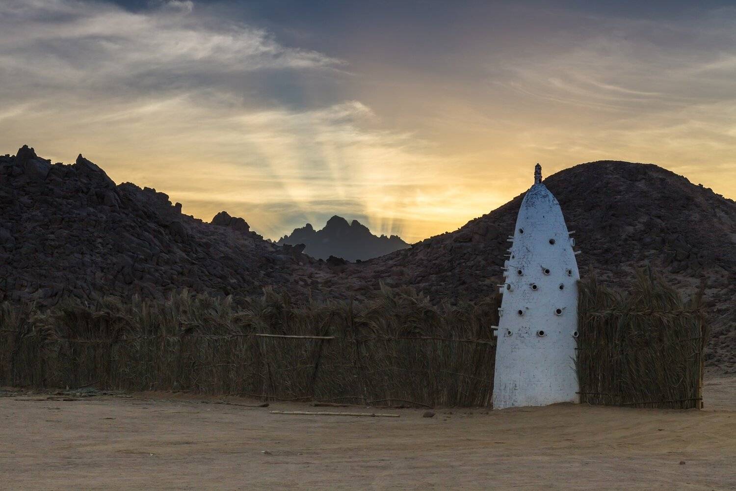 Египет, пейзаж, закат, горы, Иван Губанов