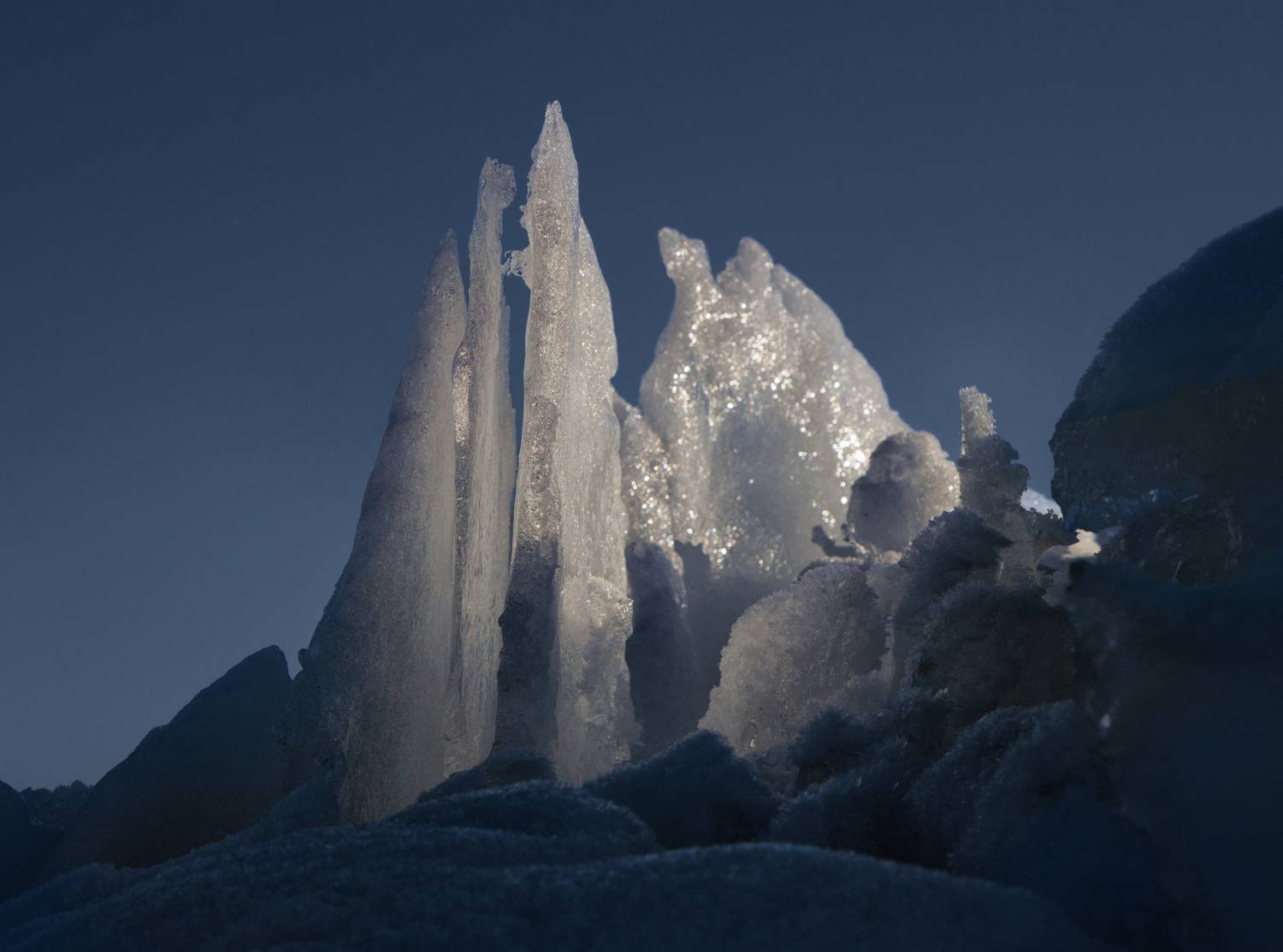 зима, лед, торос, Светлана Холодняк