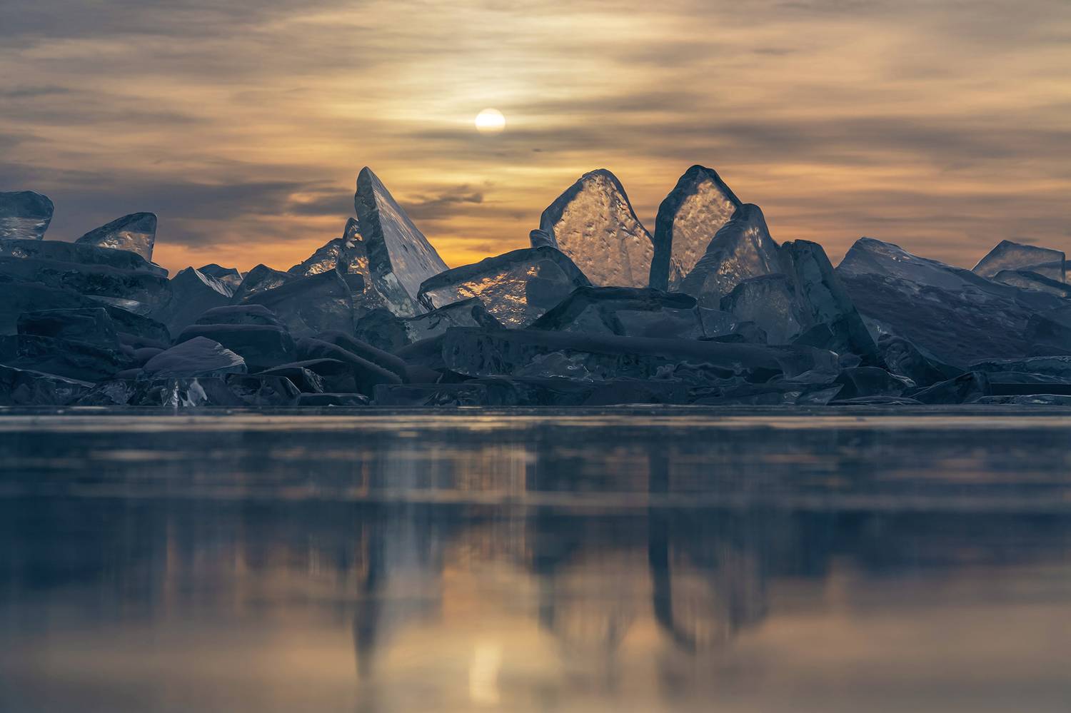 байкал, зима, лед, торосы, Тильпунов Михаил