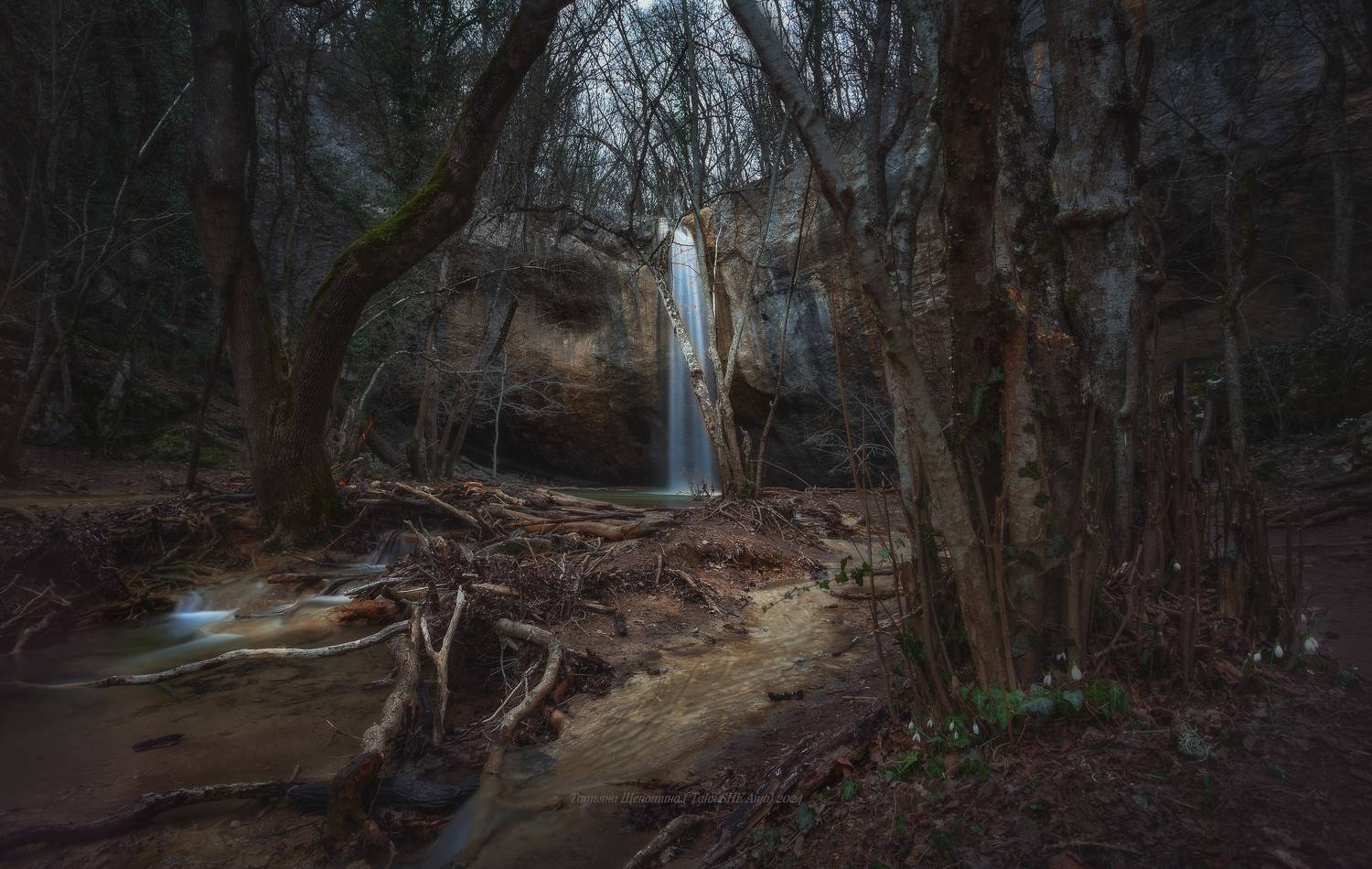 крым, севастополь, пейзаж, зимнийпейзаж, водопад, crimea, landscape, Щепотина Татьяна